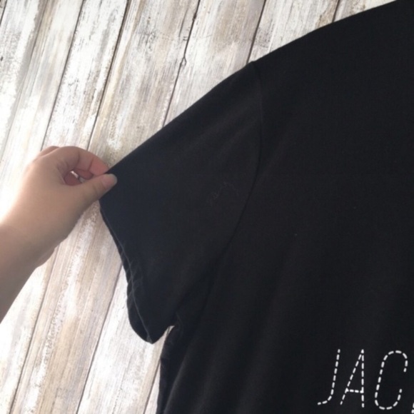 NWT NFL Jacksonville Jaguars Faux Stitch Black Tee - Picture 3 of 3